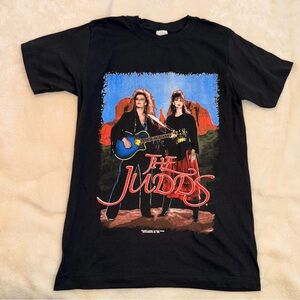 The Judds 1990 Tour Shirt Vintage Small Single Stitch Farewell Tour